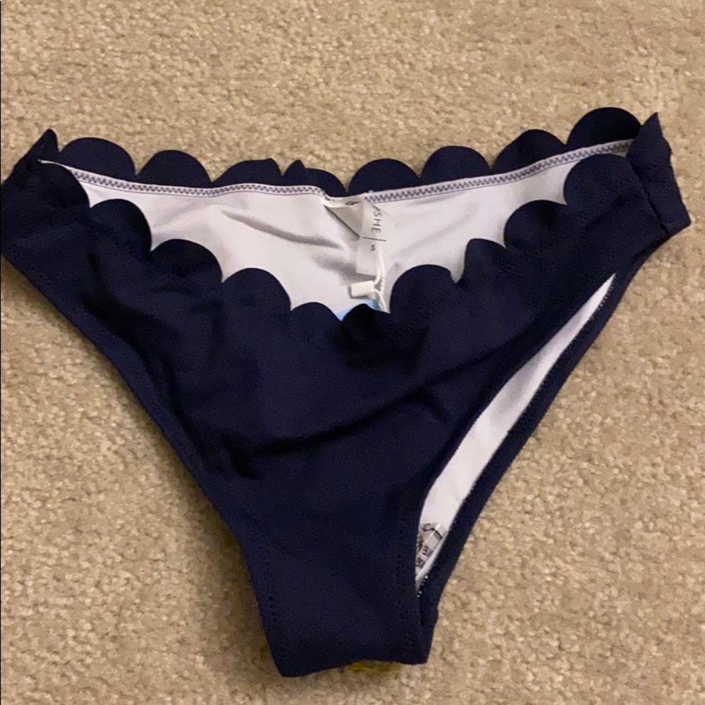 Never been worn blue cupshe bathing suit bottom